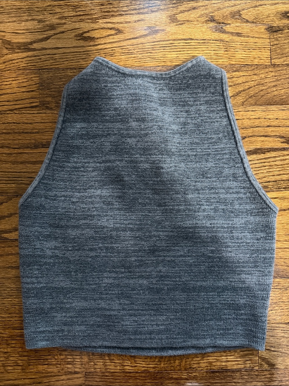 Hollister Heather Gray Crewneck Knit Top